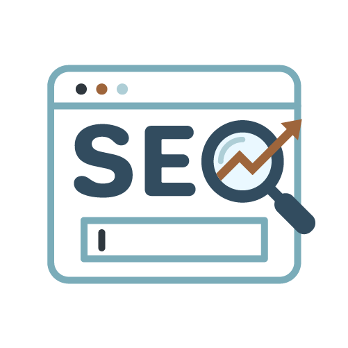 graphic icon representing supporting seo efforts