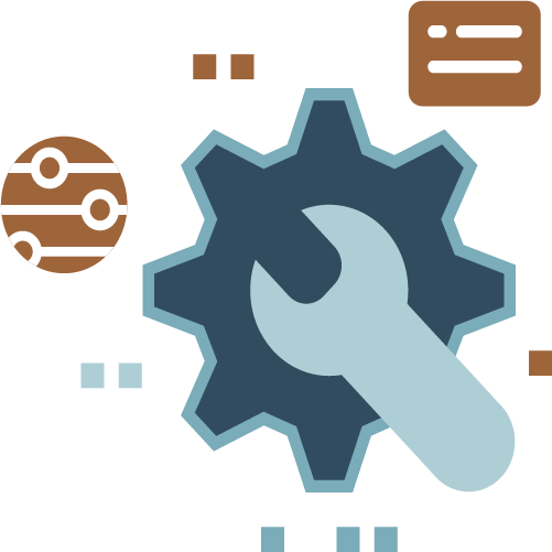 graphic icon representing our commitment to long-term website support and maintenance